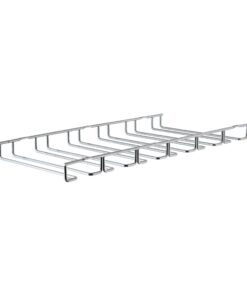 Alternative view of Organize It All Large Chrome Stemware Holder - 1876W