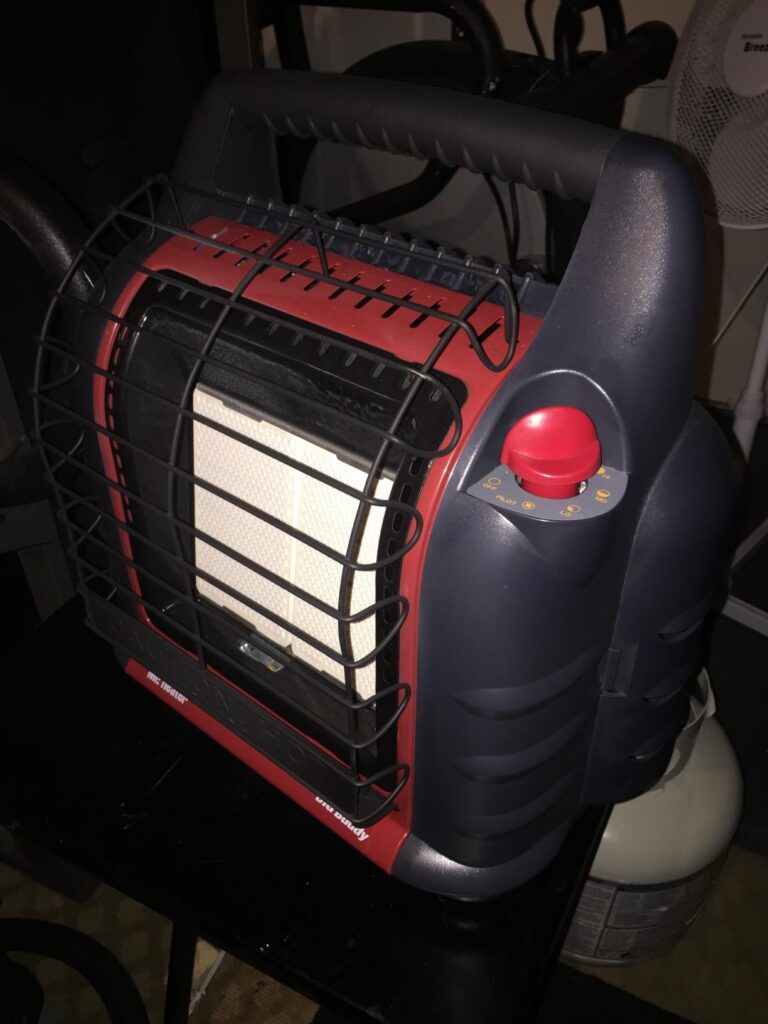 Mr. Heater Big Buddy Pro Series Propane Heater, 18000 BTU, Red Swiftsly