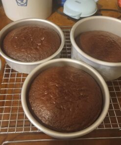 Fat Daddio's PRD-63 Anodized Aluminum Round Cake Pan, 6 x 3 Inch 30 71R2WK0nhUL