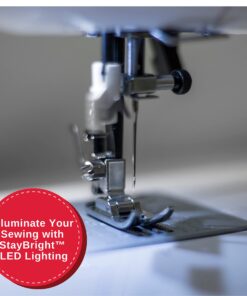 SINGER | 5560 Computerized Sewing Machine with Included Accessory Kit, Hard Cover & Extension Table, 203 Stitch Applications - Perfect for Beginners 5560 Fashion Mate 20 71R3Yz5rm2L 3