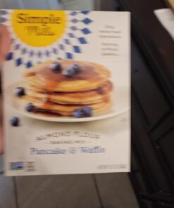 Simple Mills Almond Flour Pancake & Waffle Mix, Original - Gluten Free, Plant Based, Paleo Friendly, Breakfast 10.7 Ounce (Pack of 1) Almond Flour Original 10.7 Ounce (Pack of 1) 31 71R3bVxecsL