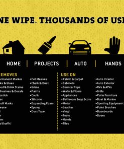 Tub O Towels TW90 Heavy-Duty 10" x 12" Size Multi-Surface Cleaning Wipes, 90 Count Per Canister 1-Pack of TW90 (10" x 12" wipes) 30 71R49RO7 4L