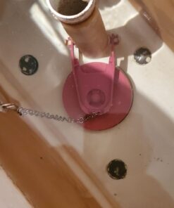 Fluidmaster 502P21 PerforMAX Universal Water-Saving Long Life Toilet Flapper for 2-Inch Flush Valves, Adjustable Solid Frame Design, Easy Install, Red, 1 pack 35 71R4fWYiUYL