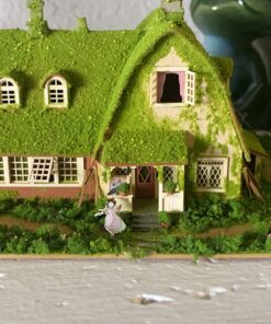 Totoro 1/150 Studio Ghibli Series Kiki's Delivery Service Kiki and Gigi's House (Okino House) MK07-22 Paper Craft 58 71R5OmVZFL