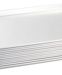 Alternative view of Tiger Chef Full Size 18 x 26 inch Aluminum Sheet Pan Commercial Bakery Equipment Cake Pans 19 Gauge 12 Pack 18 x 26 Full Size