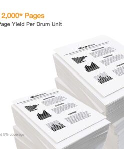 E-Z Ink (TM Compatible Drum Unit (Not Toner) Replacement for Brother DR630 DR 630 to Compatible with DCP-L2520DW DCP-L2540DW HL-L2300D HL-L2305W HL-L2320D HL-L2340DW HL-L2380DW HL-L2680W (2 Pack) 10 71R6z45M1WL