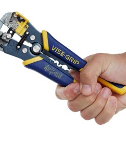 IRWIN VISE-GRIP Wire Stripper, 2 inch Jaw, Cuts 10-24 AWG, ProTouch Grip for Maximum Comfort (2078300) Wire Stripper Only 25 71R70XV5T L