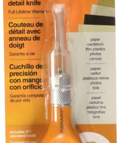 Fiskars 163050-1001 Fingertip Craft Knife, 7 Inch, Orange _ 23 71R7jlGvWuL