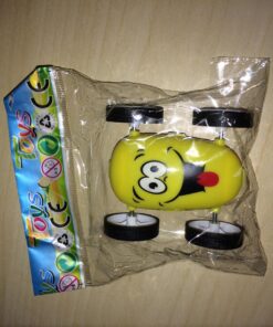 Toyrifik Friction Small Emoticon Stunt Toy Cars- Bulk 12 pack (1 Dozen) Party Favors, Goodie Bag Stuffers, Prize, For Kids and Toddlers 15 71R98ZGp5lL