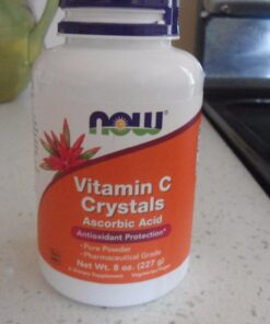 NOW Supplements, Vitamin C Crystals (Ascorbic Acid) Powder , Antioxidant Protection*, 8-Ounce 8 Ounce (Pack of 1) 27 71R9WTxI3ML
