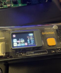 Shargeek Portable Charger, Storm 2 100W 25600mAh Laptop Power Bank, World's First See Through Battery Pack with IPS Screen, DC & 2 USB C & USB Ports for MacBook Pro/Dell XPS, iPad/iPhone 13 and More 35 71RAdvmPNKL