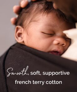 Boba Wrap Baby Carrier, Black - Original Stretchy Infant Sling, Perfect for Newborn Babies and Children up to 35 lbs 24 71RBOOjPEUL