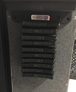 Lockdown Magazine Rack with Vinyl Coating and Steel Frame for Gun Vault Organization, Storage and Security 24 71RBc6Et1PL