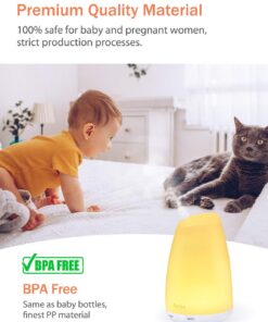 Syntus 150ML Essential Oil Diffuser Ultrasonic Aromatherapy Diffusers with Adjustable Mist Mode and Waterless Auto Shut-Off for Home Office 30 71RBrJkefdL