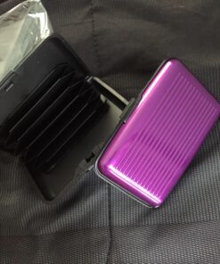 Aluminum Aluma Hard Case Credit Cards Wallet (Assorted 6 Pack) 19 71RBrL umDL