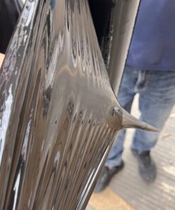 2-Pack Black Stretch Wrap 18" x 1000 Feet 80 Gauge Industrial Strength with Plastic Handle, Plastic Pallet Supplies Durable Self-Adhering for Packing, Moving, Heavy Duty Shrink Film Rolls Black-2-Pack 16 71RBspJwZpL