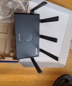 Reyee AX3000 Wi-Fi 6 Router, Dual Band Internet, 802.11ax Wireless, Coverage up to 3,000 Sq. Ft., Gigabit Wan Aggregation, WPA3, Smart VPN for Large Home (RG-E4), 2023 Release 88 71RCcGmZoEL