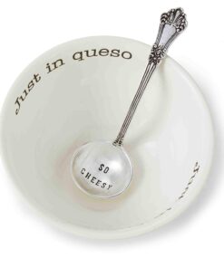 Alternative view of Mud Pie Just in Queso Dip Set, White