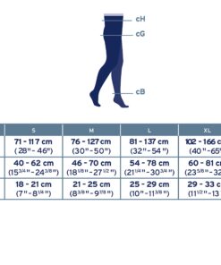 JOBST Relief Compression Stockings, Waist High Pantyhose, Open Toe Medium Beige 14 71RD3d9Cj8L