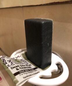 Southern Natural Activated Charcoal Soap Bar (3 Pack) Charcoal Face Soap, Acne Soap and Body Soap For Sensitive Skin. Made With Dead Sea Mud, Goat Milk & Peppermint Essential Oil. 4-4.5 oz bars 4 Ounce (Pack of 3) 21 71RDPolqgaL