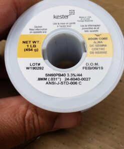 KESTER SOLDER 24-6040-0027 Wire Solder, 0.031"Dia., Pack of (1),32117 31 71RDqBDKCLL