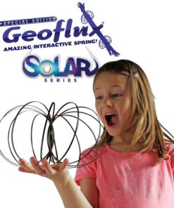 Original GeoFlux Mesmerizing 3-D Kinetic Sculpture & Interactive Spring Toy (Gold) Gold 8 71RDwNf67wL 1