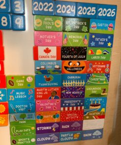 Melissa & Doug My First Daily Magnetic Activities Calendar For Kids, Weather And Seasons Calendar For Preschoolers and Ages 3+ (Pack of 1) 44 71REFZnKHVL