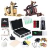 Dragonhawk Complete Tattoo Kit for Beginners 2 Pro Tattoo Machine Tattoo Power Supply Kit Tattoo Inks 20 Tattoo Needles Tips Tattoo Supplies Kit with Case