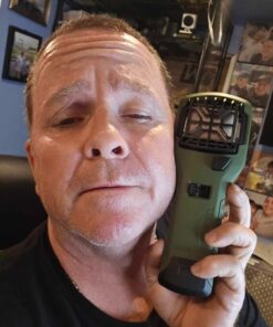 Thermacell Mosquito Portable Repeller; Includes 12-Hour Refill; 15 Foot Zone of Protection; Highly Effective Mosquito Repellent; Bug Spray Alternative; Scent Free Olive Green Mr300 44 71RGxaIn9L