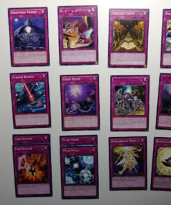 Alternative view of Konami Lot of 100 Mint YuGiOh! Super Mega Cards Plus 4 Rares Plus Holo Super/Ultra Rare Inserted!