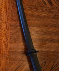 BladesUSA 1803PP Martial Arts Polypropylene Ninja Sword Training Equipment – 24-inches Overall, Self Defense, Training, Safe, Easy, Fun, Cosplay, Martial Arts,Black 8 71RHGOIQvkL