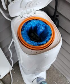 ChoiceRefill Compatible with Diaper Genie Pails, 4-Pack, 1080 Count 4 Count (Pack of 1) 34 71RHN0v7p5L