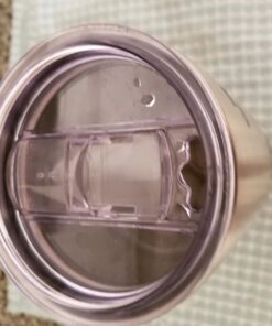NEW Spill and Splash Resistant Lid with Slider Closure for 30 oz. Tumblers - Fits YETI Rambler Perfectly 5 71RHQceUTrL