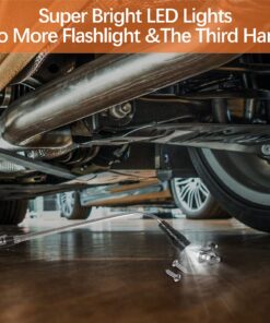 KUCHEY Magnetic Flashlight Pickup Tool Dad Gifts Stocking Stuffers for Men Cool Magnet Telescoping Gadgets with LED Gifts for Mens Husband Him Birthday Christmas Gifts Black 18 71RI2vjXDsS