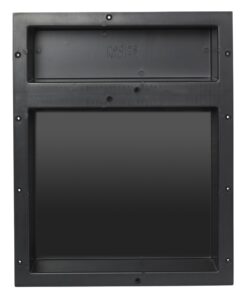 Tile Redi USA RN1620DU Niche Double Recessed Shower Shelf, Two Shelves, 20" H X 16" W, Black 2 Shelves 24 71RIuWBLnHL