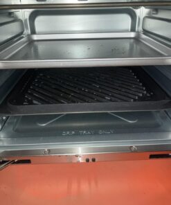 Emeril Lagasse 26 QT Extra Large Air Fryer, Convection Toaster Oven with French Doors, Stainless Steel 42 71RJH4eBsL