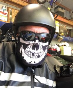 Indie Ridge Skull Motorcycle Face Mask - Motorcycle Ski Snowboard Winter Face Mask 27 71RJaGJjZyL