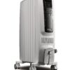 DeLonghi Dragon Digital Oil Filled Radiator Heater, 1500W Electric Space Heater for indoor use, programmable timer, Energy Saving, full room heater with safety features TRD40615E White 42 71RKFnz3fXS