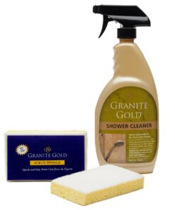 Granite Gold Non-Scratch Scrub Sponge for Granite, Marble & Other Natural Stone & Quartz Surfaces 1 Count (Pack of 1) 9 71RLqGpeklL