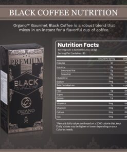 2 Boxes ORGANO Gourmet Black Coffee, 100% Certified Ganoderma Lucidum (60 Sachets) 13 71RLshrURUL