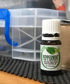 Healing Solutions 10ml Oils - Peppermint Essential Oil - 0.33 Fluid Ounces 0.33 Fl Oz (Pack of 1) 34 71RM 6seZPL