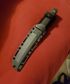 Cold Steel Recon Tanto Fixed Blade Knife with Sheath, SK-5 Steel, 7.0" (49LRT) 64 71RMLdjNOLL