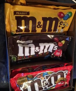 M&M'S Peanut, Peanut Butter & Milk Chocolate Variety Pack Full Size Milk Chocolate Candy Assortment, 30.58 oz 18 ct Original Version 21 71RMOQ6iH8L 1
