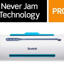 Scotch Brand PRO TL906 Thermal Laminator, 1 Laminating Machine, White/Blue, Laminate Holiday Crafts and Photos, For Holiday or School Supplies, 9 in. 22 71RMWYmK52L 1