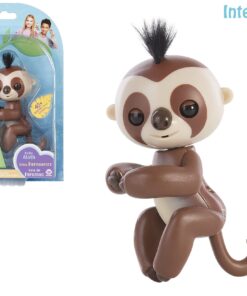 Fingerlings Baby Sloth - Kingsley (Brown) - Interactive Baby Pet - by WowWee Kingsley (Brown) 12 71RMbOYZUjL