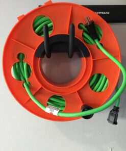 Bayco KW-130 Cord Storage Reel with Center Spin Handle, 150-Feet,Orange 23 71RN7N8BvDL