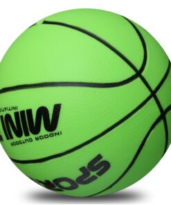 Stylife 5inch Mini Basketball for Kids, Environmental Protection Material,Soft and Bouncy,Colors Varied Green 10 71RNXBL5Q L