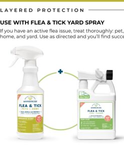 Wondercide - Flea, Tick & Mosquito Spray for Dogs, Cats, and Home - Control, Prevention, Treatment - with Natural Essential Oils - Pet and Family Safe - Lemongrass 16 oz 21 71RNciiVAPL