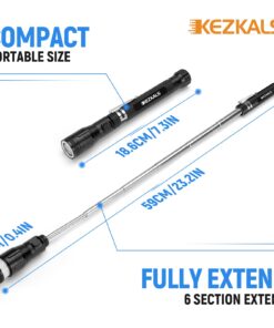 Gifts for Men, Flashlights Telescoping Magnetic Pickup Tool, Stocking Stuffers for Him, White Elephant Gifts for Adults, Car Accessories for Mens Christmas Gifts, Gifts for Men Who Have Everything 15 71RNkRmDtL