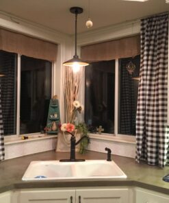 LTC LINENS 60102-010311 Tablecloth, 60X102 in, Black/White Checker 36 71RO39daUUL